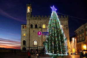 Itinerario per visitare Gubbio a Natale