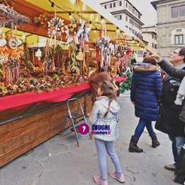 Mercatini di Natale in Piazza Santa Croce a Firenze