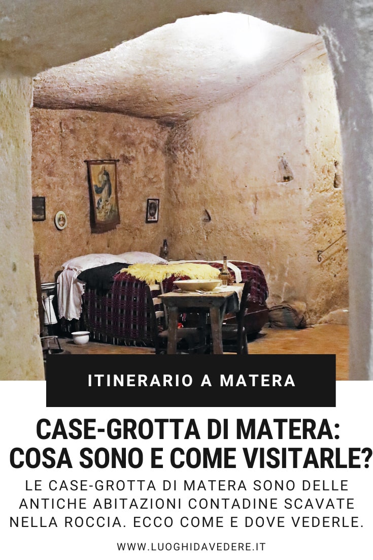 Visitare una casa-grotta a Matera