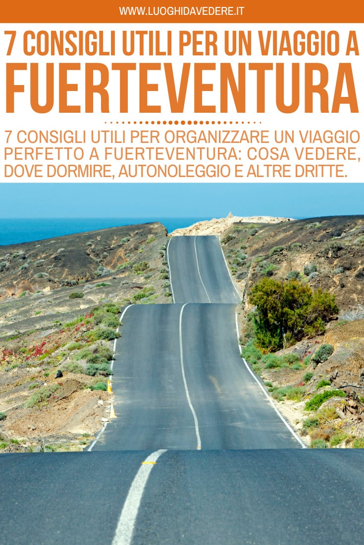 7 consigli utili e cose da sapere per organizzare un viaggio a Fuerteventura
